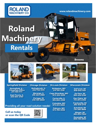 Roland Machinery Broom Rentals